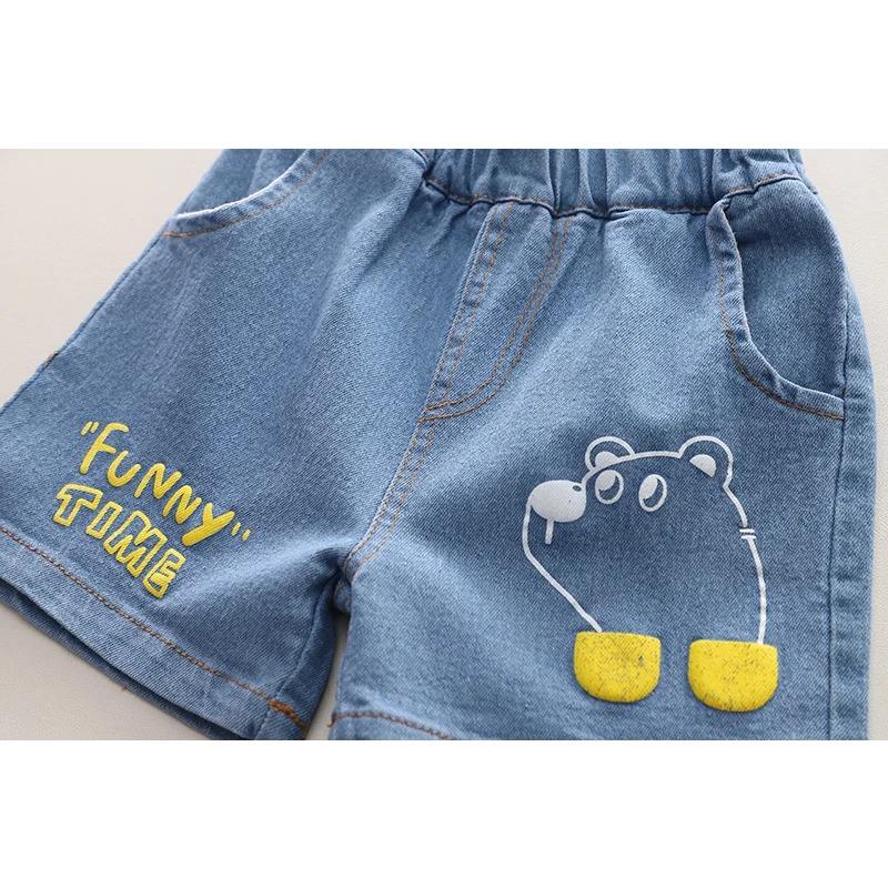 Kids Clothes Summer Children Boy Girls Cartoon T Shirt Shorts 2Pcs/sets Baby Toddler Clothing Infant Sportswear