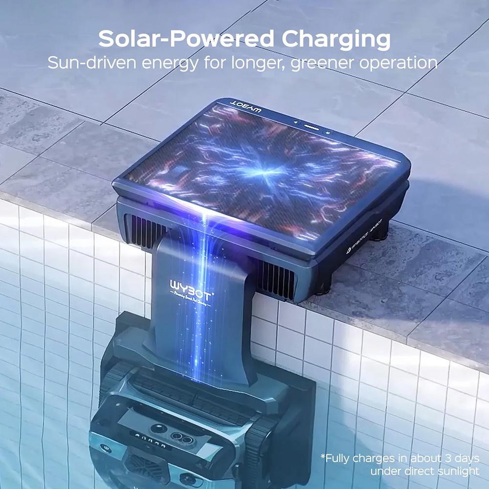 WYBOT S3 Cordless Robotic Pool Cleaner, 3D Mapping & Smart Navigation