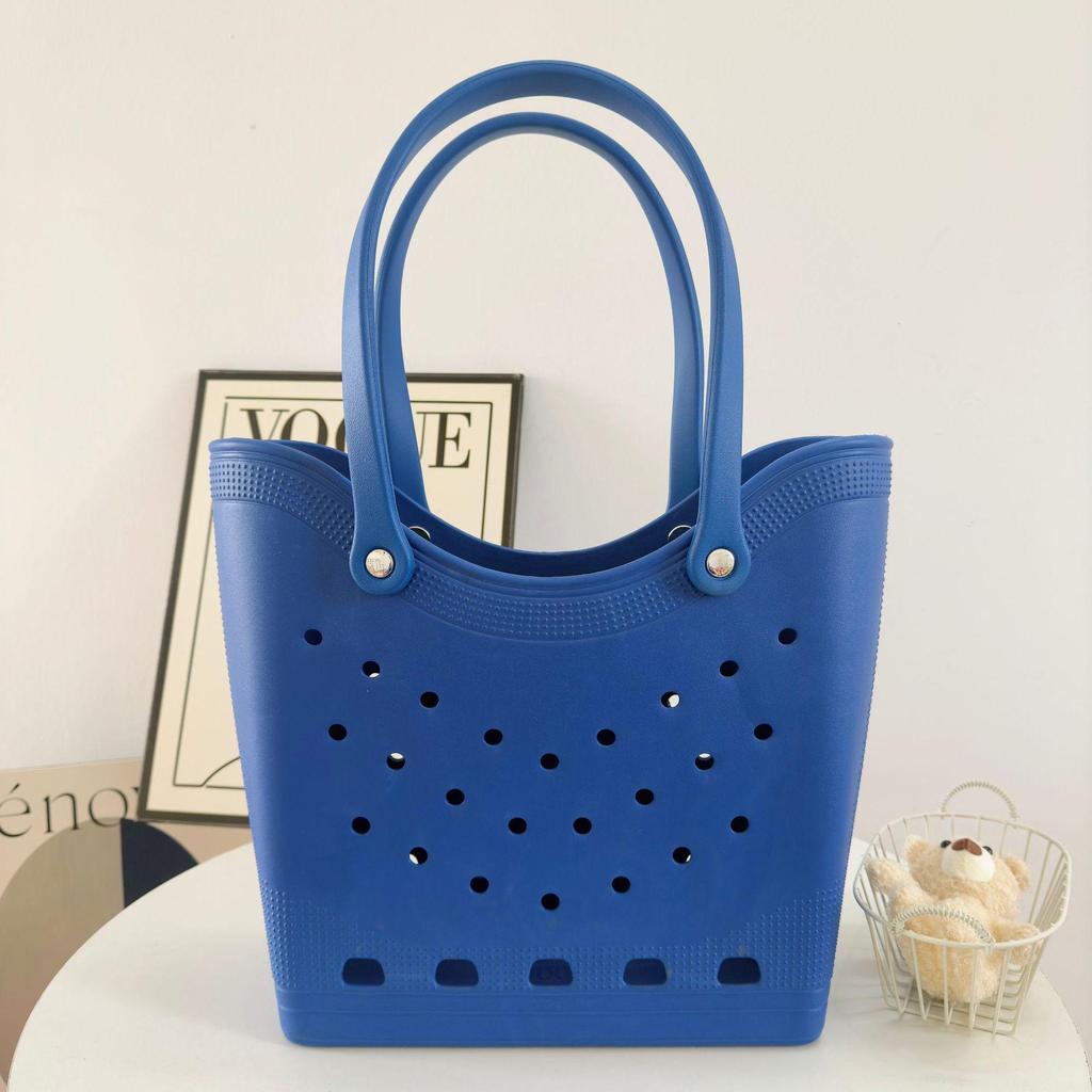 Bolso Tote de Playa Impermeable EVA - Bolso de Hombro de Gran Capacidad para Viajes y Almacenamiento