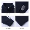 ROMON Men's Autumn/Winter Stand Collar Fleece Jacket