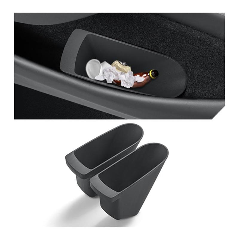 Door Trash Can for Tesla Model Y Juniper 2025 and Model 3 Highland 2024-2025 Driver and Passenger Door Organizer Car Accessories