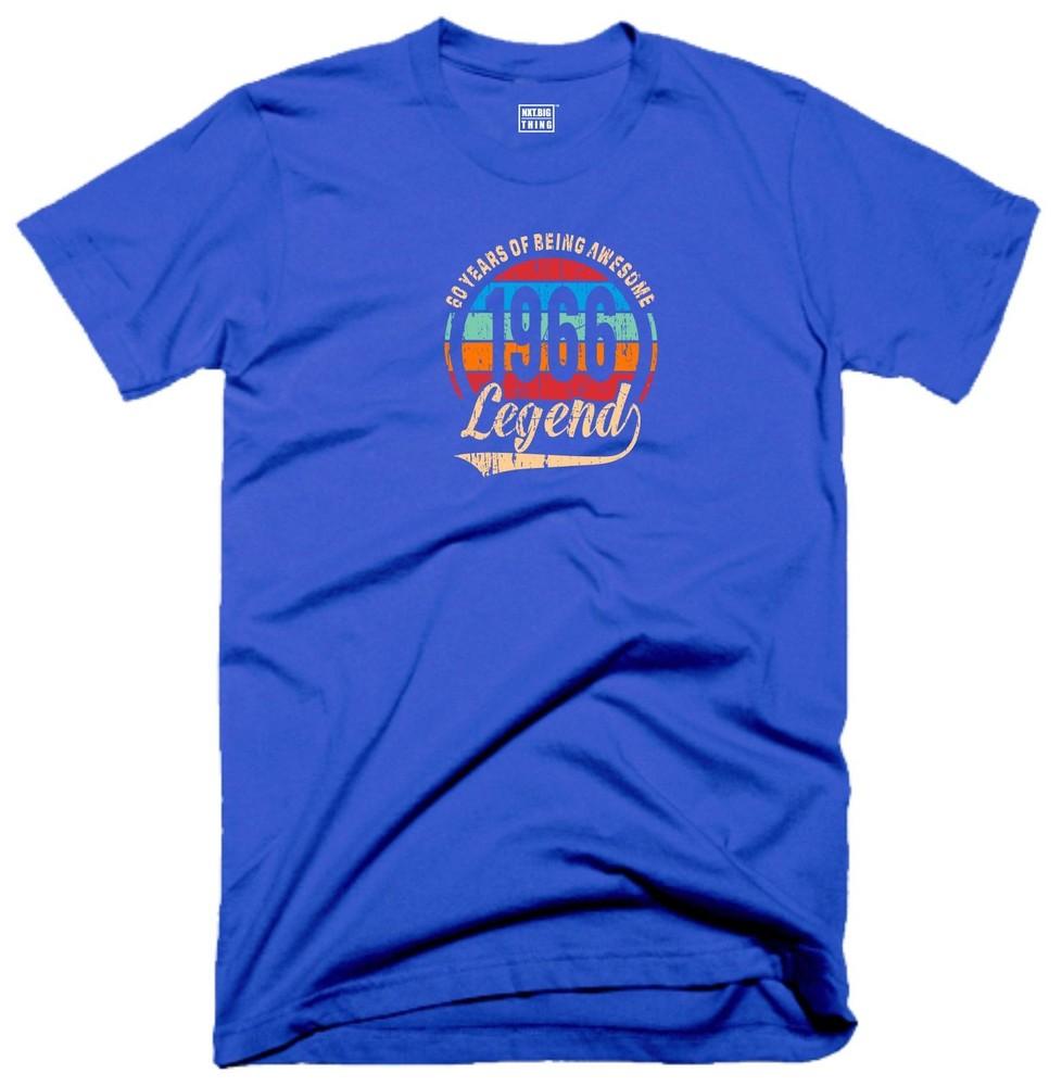 60th Birthday Legend T Shirt 60 Years Awesome Vintage 1966 Funny Joke Gift Top
