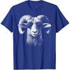 Retro Ram In Sunglasses Men Novelty Funny Ram T-Shirt