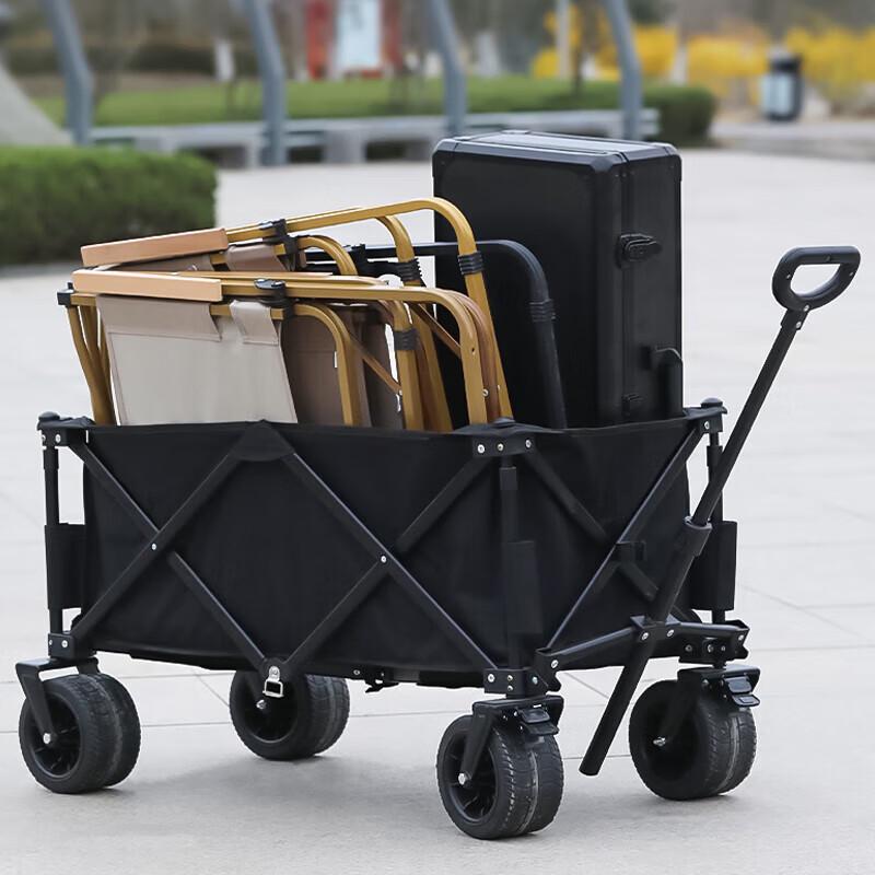 Utopian Heavy-Duty Camping Cart with Table