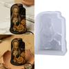 Arabian Lady Silicone Candle Molds For Handmade Candle Soap Holiday Gift Festival Decorations And Resin Casting