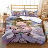 Anime Genshin Impact Animation Cartoon Soft And Comfortable Customizable Comforter Bedding Sets Bedding Set Luxury Quilt Cover
