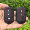 Silicone Key Case Cover 2/3 Buttons Remote Car Key Shell For Toyota Highlander Camry Prado RAV Vios Yaris Smart Keyless Case