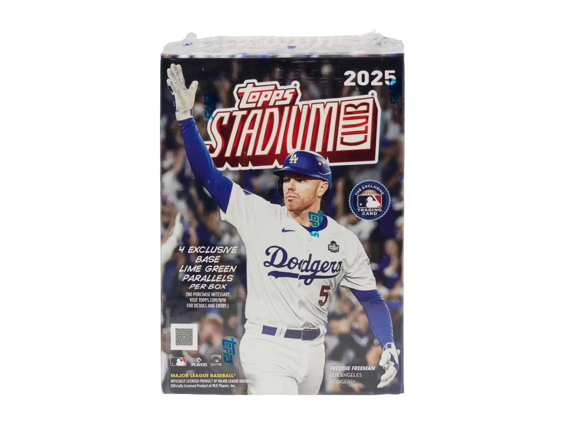 2025 Topps Stadium Club Baseball Blaster Trading Card Box Sepia Parallel per 8-Pack (1 Box)