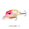Wobblers 3D Eyes Fish Popper Bass Tackle Hard Plastic Bait Deep Diving Crankbait Fishing Lures