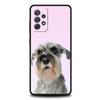 Cartoon Schnauzer Dog Phone Case for Samsung A51 A71 A21S A12 A11 A15 A25 A31 A41 A23 A33 A53 A73 A03S A05S A13 5G A35 A55 Cover