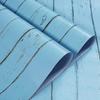 Blue Wood Grain Peel and Stick Wallpaper Wood Planks Removable Self-Adhesive Wall Paper Distressed Decorative Contact Paper
