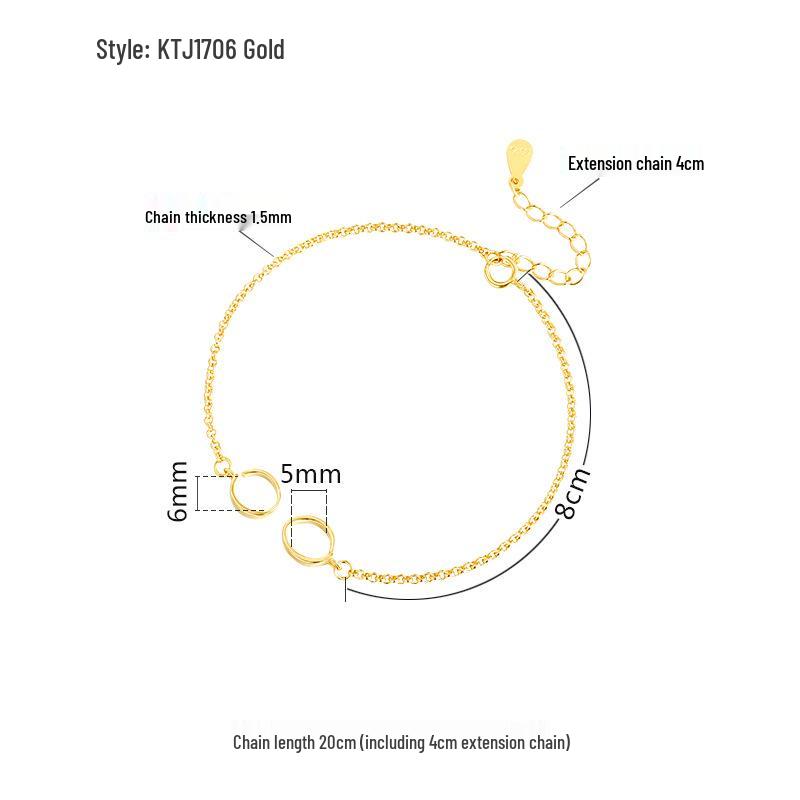 

S925 Sterling Silver Safety Buckle Bracelet with DIY Jadeite Amber Donut O-Chain Bangle and Clip Clasp. S925 Silver