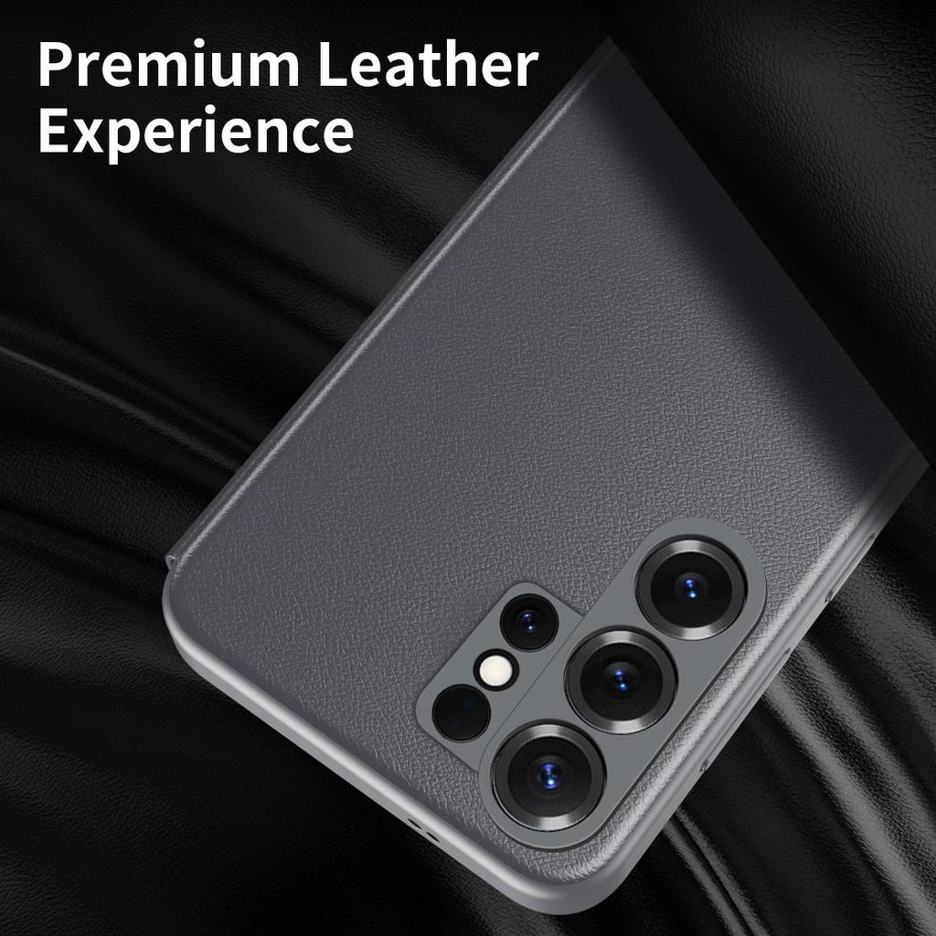 S25Ultra Slimme Raamhoes, APP Wakker Maken/Slaap, Portemonnee Telefoon Kaarthoes Voor Samsung Galaxy S25 Ultra Kaartvak Houder