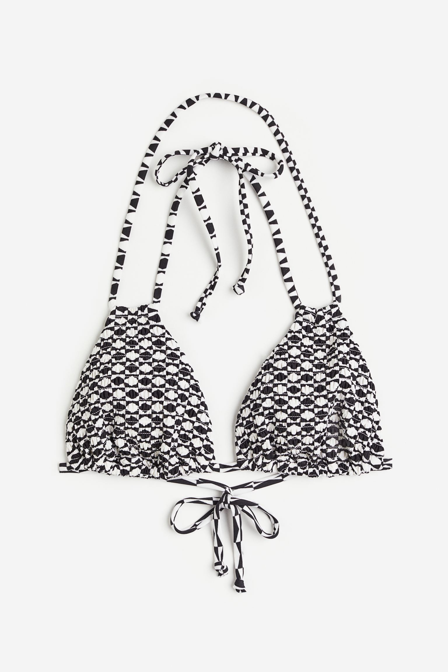

Padded triangle bikini top