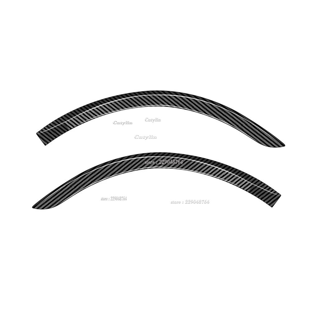 For Honda Vezel HR-V E:HEV -2024 ABS Carbon Fiber Rear Car Fender Flare Wheel Eyebrow Protector Arch Extender Moulding