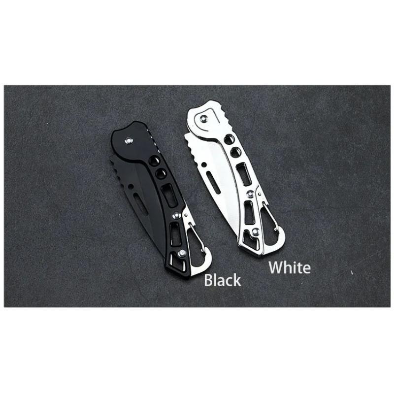 Outdoor Protable Stainless Steel Sharp Paring Folding Knife Pocket EDC Utility Knife for Camping Fruit Cutting Tool