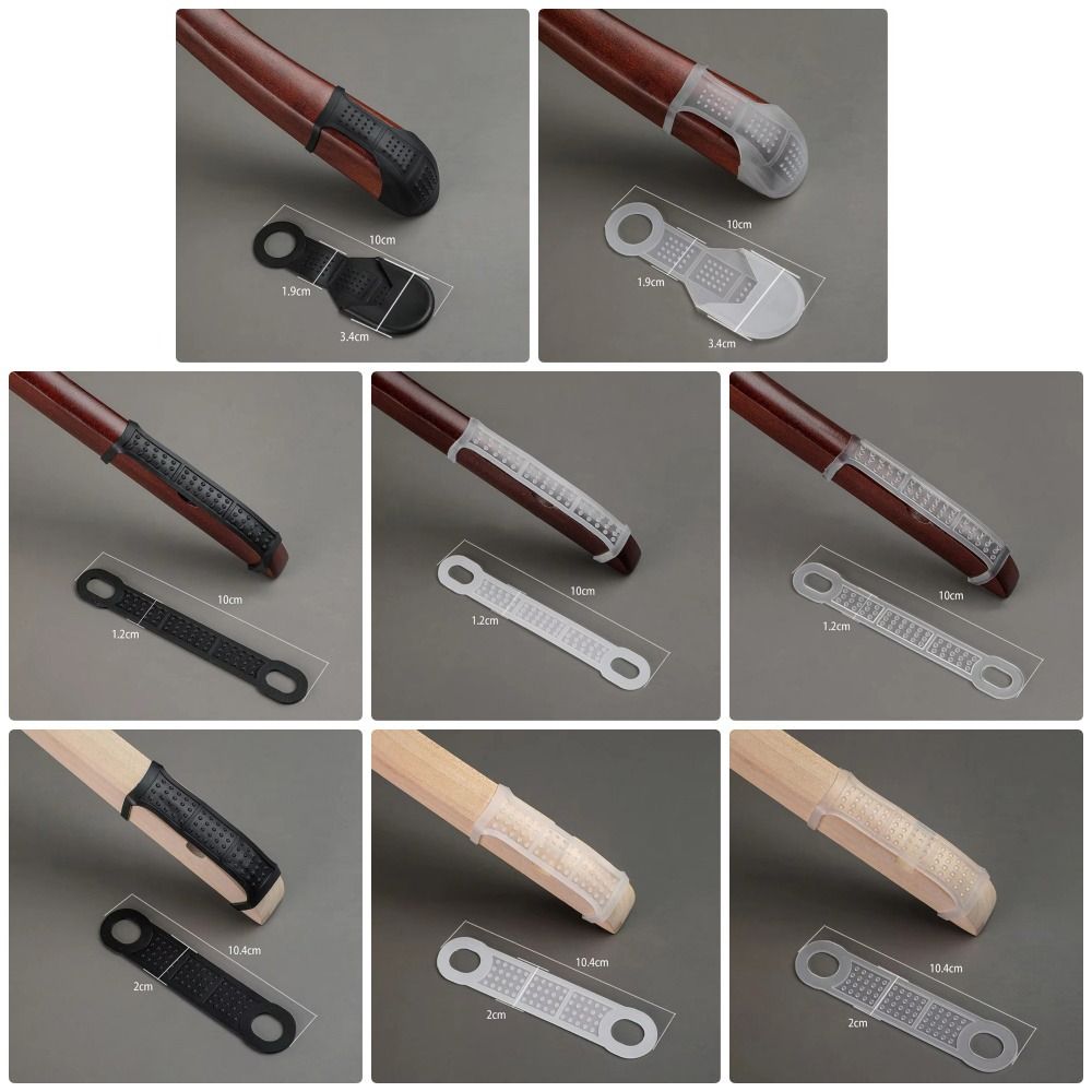 100Pcs Pad Mat Hanger Strip Transparent Anti-slip Gasket New Clothes Hanger Anti-slip Pad