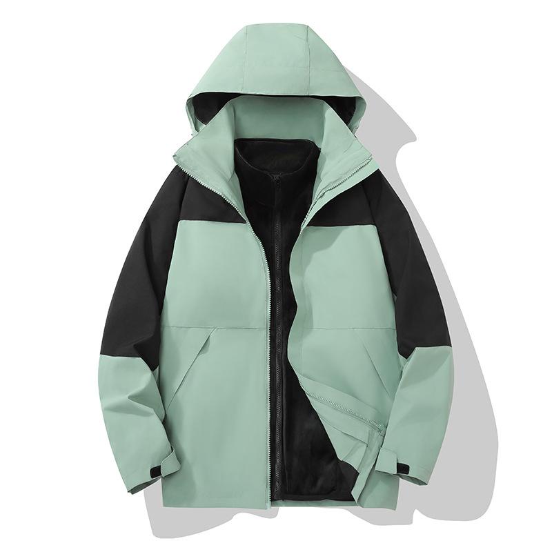 Thickened Liner Couple Hiking Jacket Autumn and Winter Jacket Jacket Three-in-one