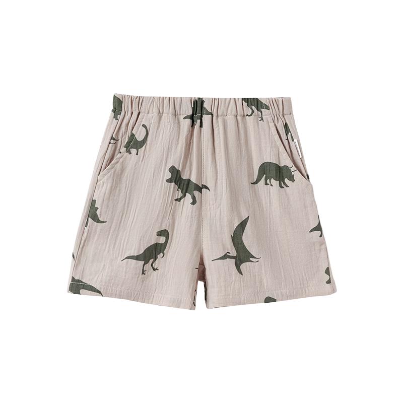 babylove Baby Boys  Summer Pure Cotton Gauze Breathable Casual Shorts 90