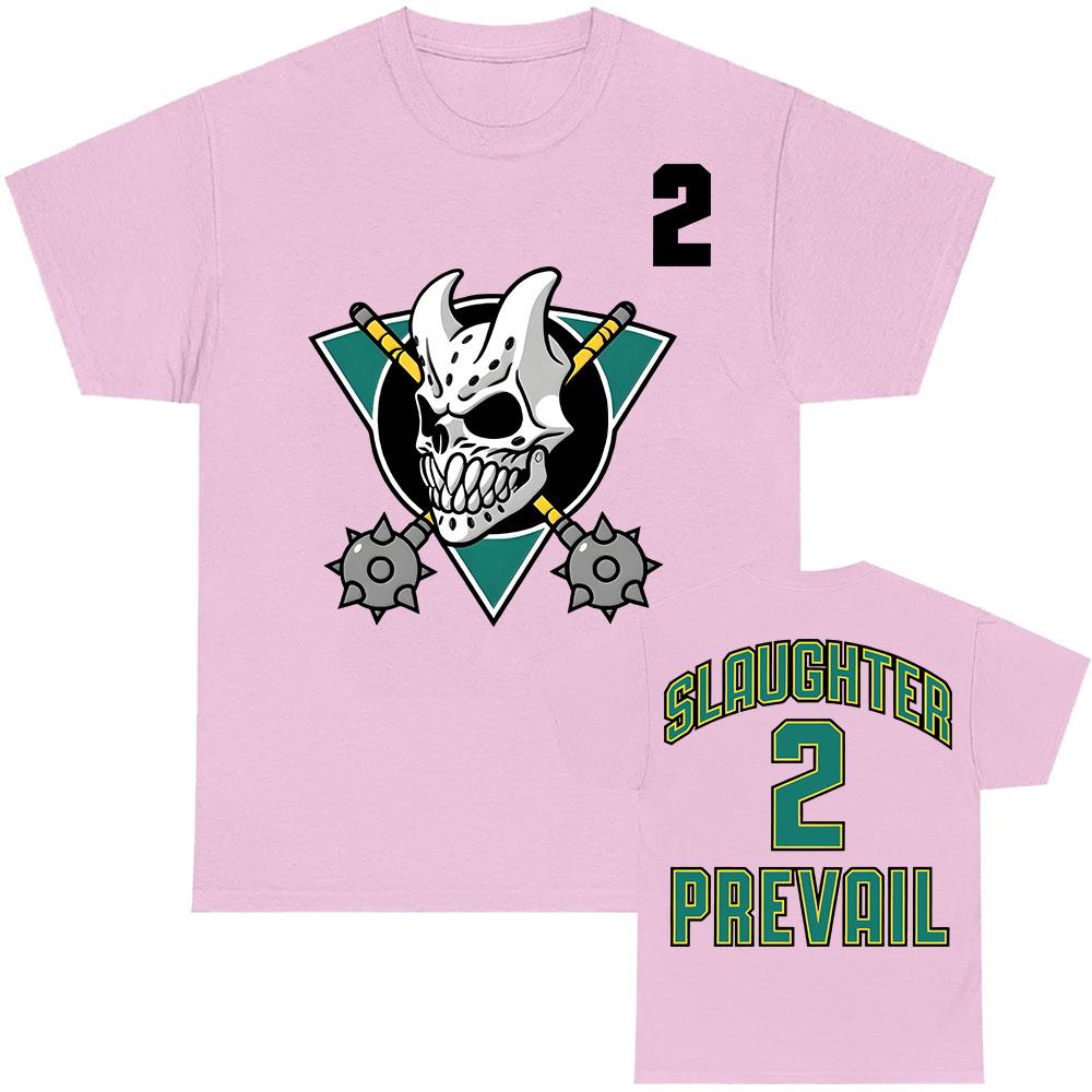 SLAUGHTER TO PREVAIL Hockey Tshirt Short Sleeve Cotton Oneck Fashion Tshirts Unisex Women Clothing Unisex Streetwear Hip Hop Tops