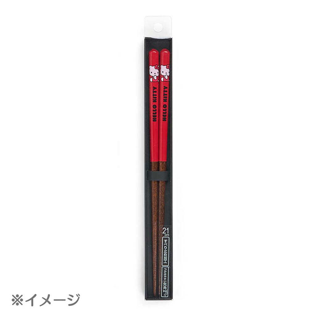 Sanrio Gudetama Easy to Natural 471135 Chopsticks, 21cm, Non-Slip, Grip, Wood,