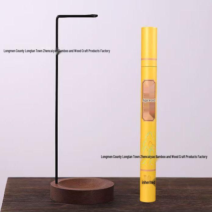 Inverted Zen Incense Holder for Stick and Sandalwood/Agarwood Incense – Indoor Home Decor Ornament