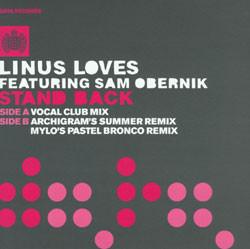 

12-дюймовая пластинка LINUS LOVES - Stand Back DATA62T Data Records 2003 Великобритания Танцевальная и Электронная Б/У