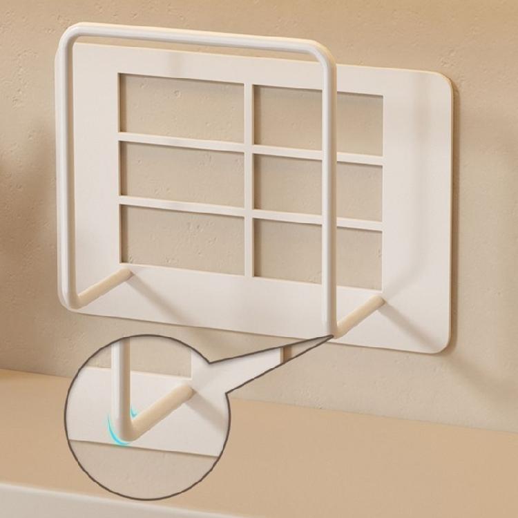 Minimalists Iron Wall Shelf for Electronics Organization Securely Holds Charging Remotes Without Wall Damage