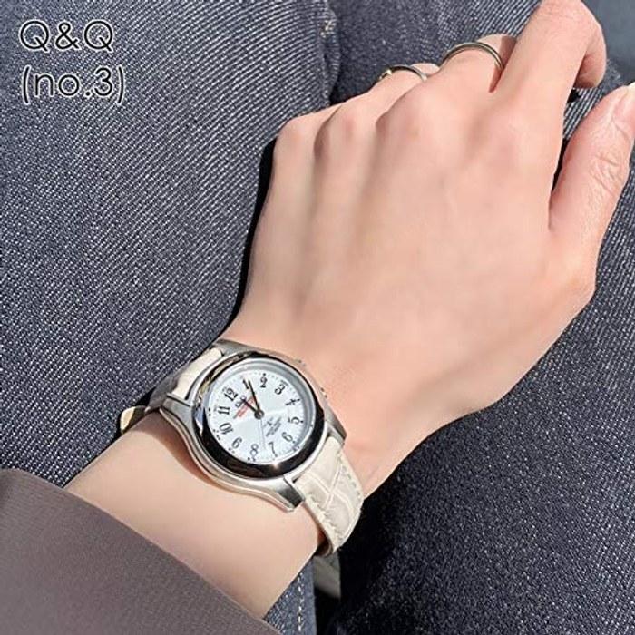 [Citizen Q&Q] Solar Radio-Controlled Women's Watch (HJ03-314: no.3)