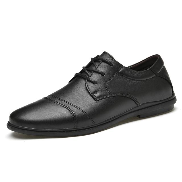 Sapatos Sociais Masculinos Couro Genuíno Formal Negócios Cadarço Minimalistas Sapatos Para Homens Luxo Sapatos Masculinos Casuais Mocassins