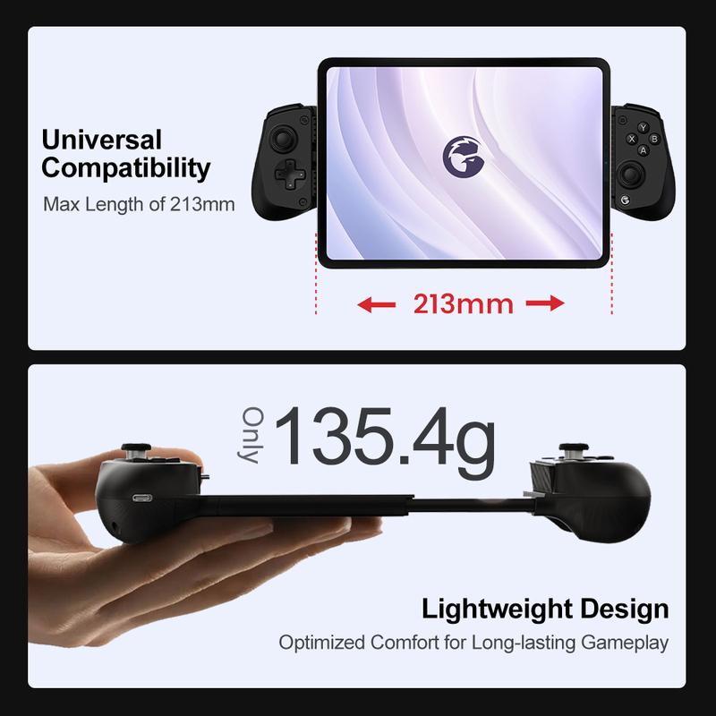 Gamesir X5 Lite Controller for Mobile gaming Smartphone phone Gamepad Compatible Android and IOS Hall Effect Sticks Type-C