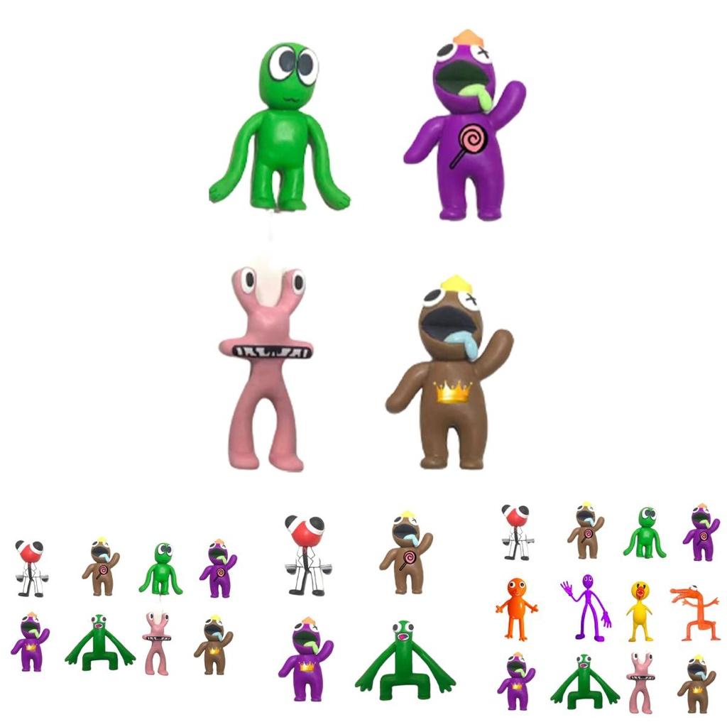 Roblox Rainbow Friends Figure Toy Model Durable Colorful Cake Topper Ornament For Kids' Xmas Gifts