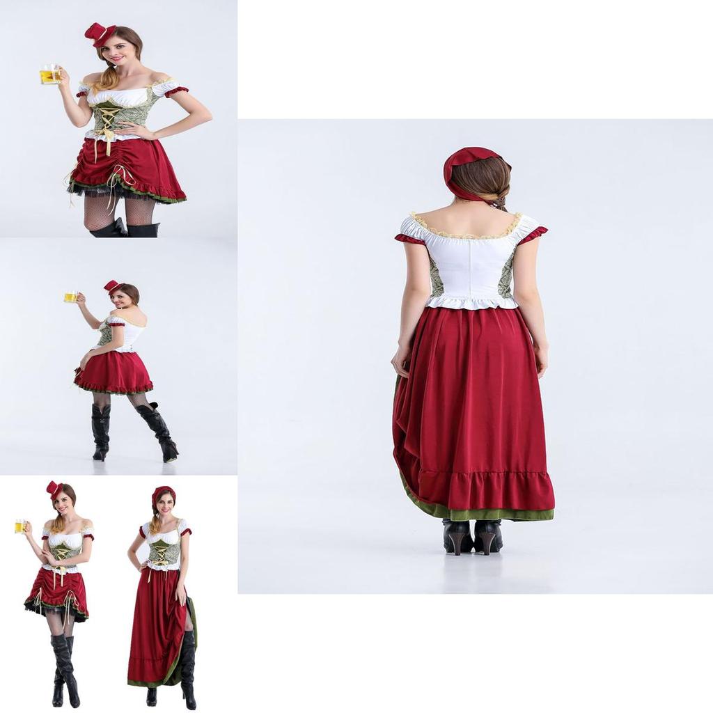 Zeitloser Charmian Damen Biergartenmädchen Oktoberfest Kostüm Mit Qualität Gefertigt