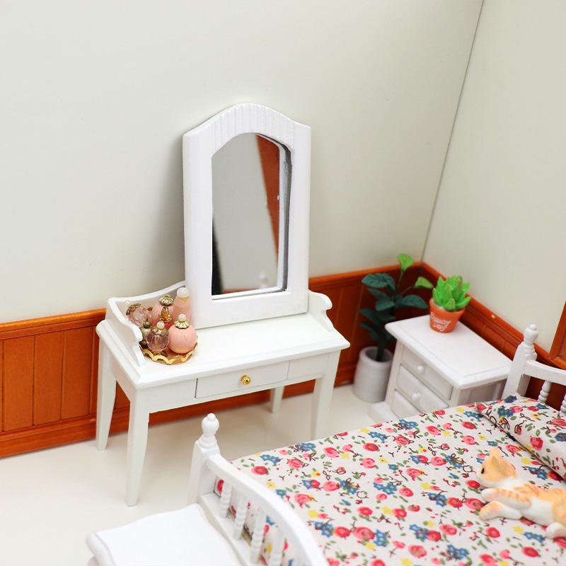 

1:12 Миниатюрный кукольный домик, письменный стол, офисный стол, мебель, модель, домашний декор, игрушка, кукольный домик, аксессуары