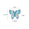 10 Bucăți Decorațiune Fluture Rășină Lucioasă Frumoasă Material DIY Accesorii pentru Husă Telefon Gel Cremă Făcută Acasă Agrafa de Păr Fată