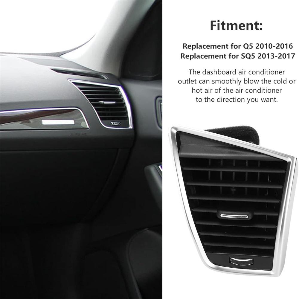 Right Dashboard AC Vent Outlet Grille for Q5 SQ5 8R1820902 LHD
