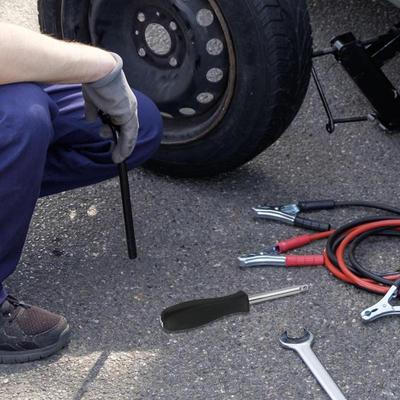 Socket Driver Handle For Repair Spinner Handle Steel 1/4 Inches Driver Handle Non-Slip Small Wrench Attachment Repair
