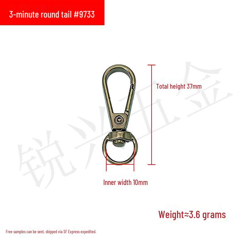 Zinc Alloy Metal Dog Leash Buckle and Luggage Strap Hook