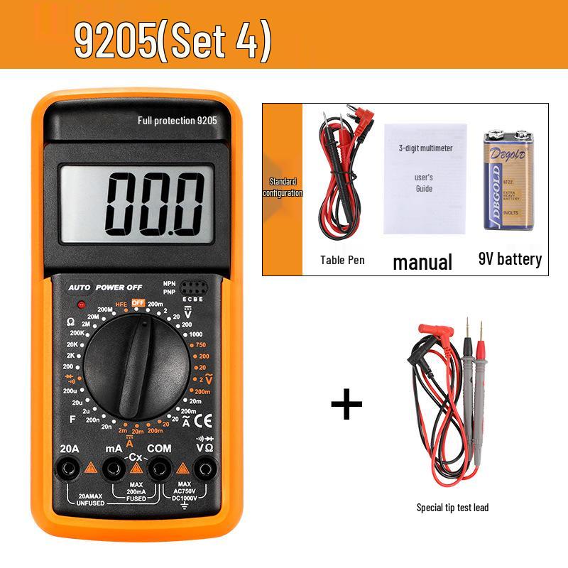 Tianyu T1 Intelligentes Digitalmultimeter - Narrensicheres Werkzeug für Elektriker und Studenten