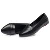 Flat Women Shoes Genuine Leather Women's Spring Shoes Large Size Slip-on Middle-aged Mother Women's Shoes