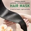 Usmaan Grass Cypress Leaf Hydrating Hair Mask - Moisturizes & Nourishes for Smooth Hair, Customizable OEM Options Available