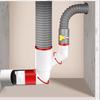 Sturdy Odor Resistant Rotating Drain Adapter Suitable for Various Installations Household Use Bathroom Accessory