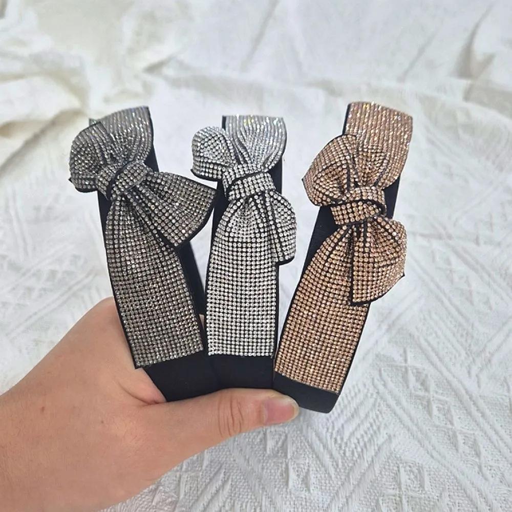 3-Color Cubic Ribbon Point Hairband Gold