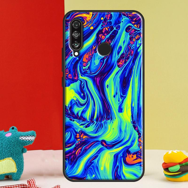 Psychedelic trippy abstract art For Huawei Nova 12s 12i 11i 8i 9 10 SE Y91 Y90 Y60 Y70 Y72 Y61 P20 P40 P30 Lite P60 Pro Case
