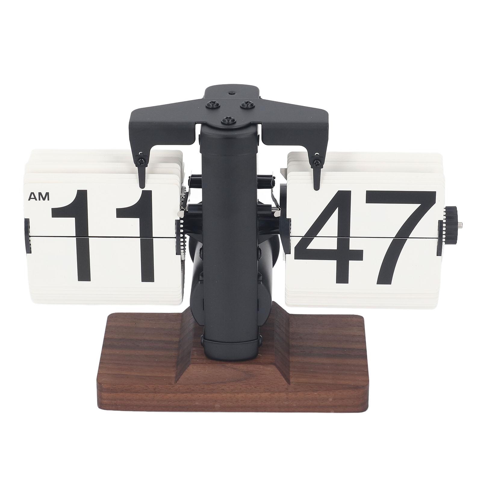 

Цифровые перекидные настольные часы 12 часов односторонние на батарейках ретро механические автоматические перекидные часы