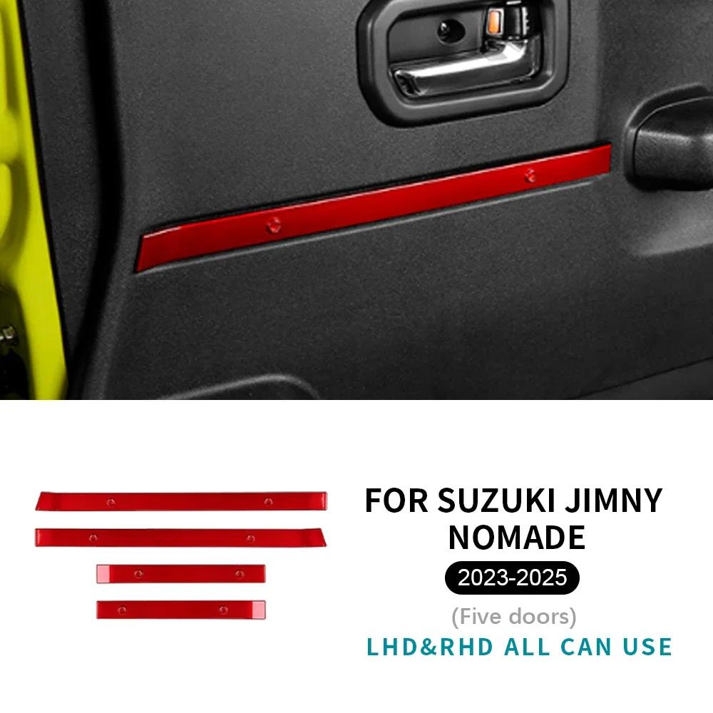 Carbon Fiber Interior Sticker for Suzuki Jimny 2018-2025 3/5 Doors ABS Black Trim
