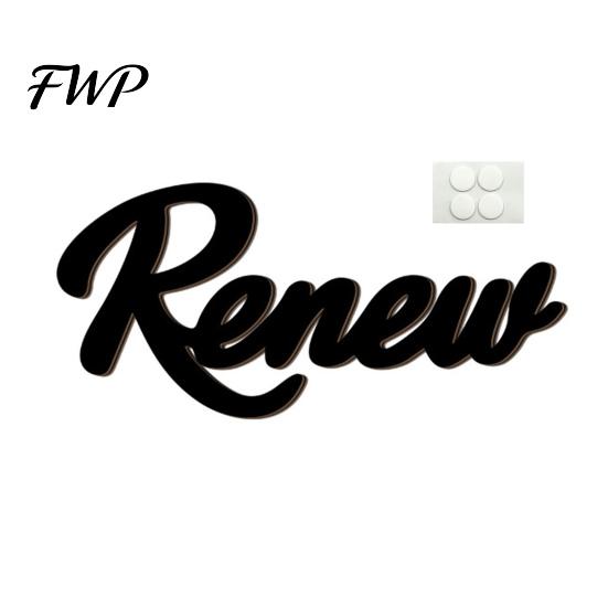 Minimalist Home Decoration Wooden Letters Wall Stickers, Self-Adhesive Art Decor, Retro 3D for English Words Stickers Living Room Bedroom Nursery