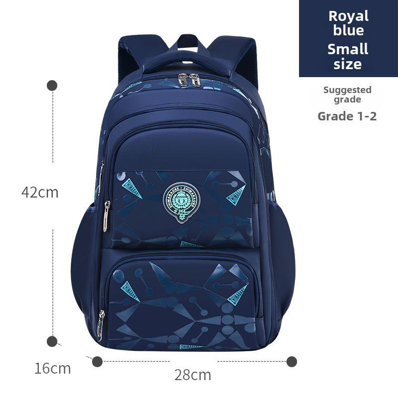 Korean Style Backpack for Elementary Students, Grades 1-6, with Side Cooler Pocket
