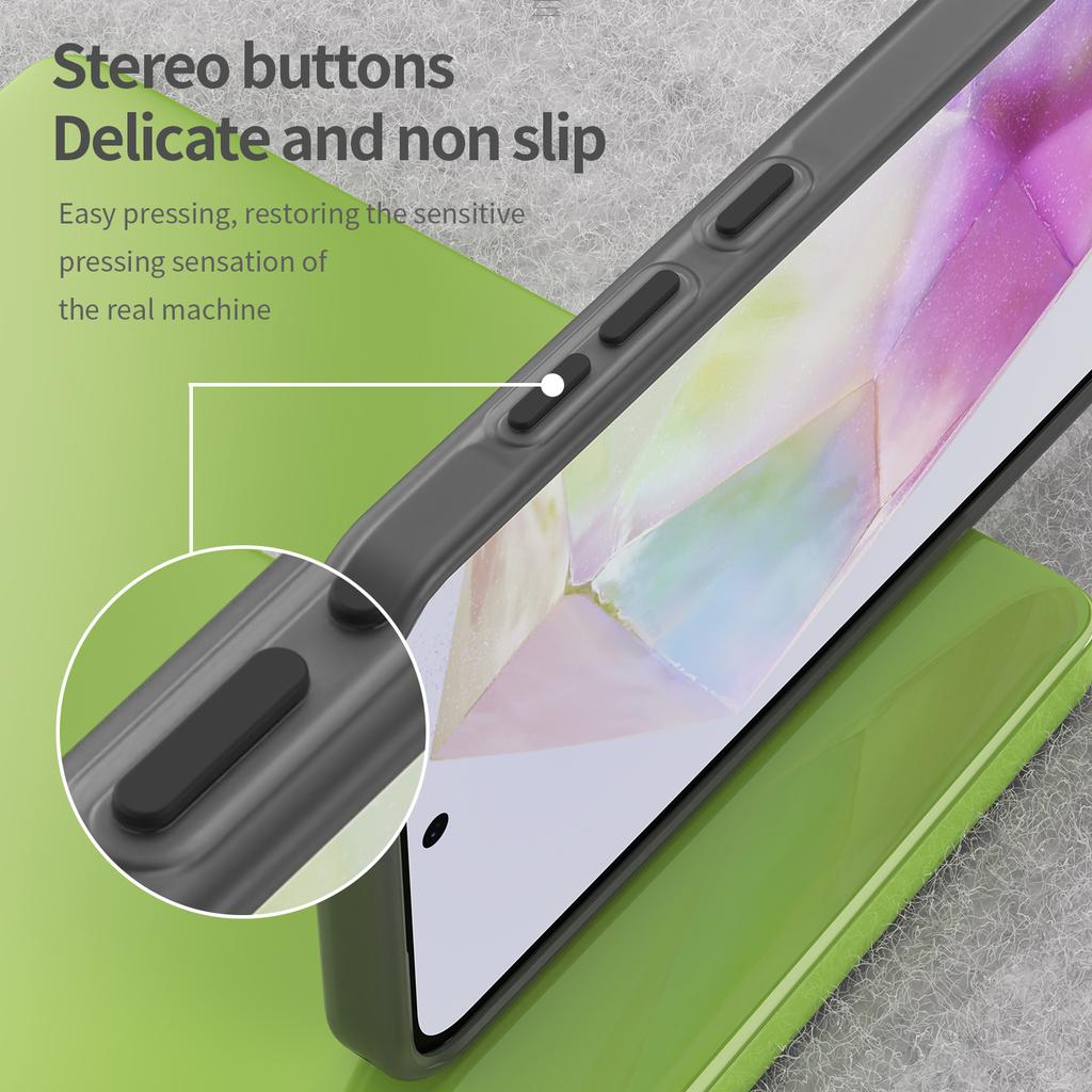 For Samsung Galaxy A36 5G/A56 5G Case TPU+PC Phone Back Cover Matte Translucent Design