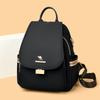 Schoolbag1011 New High-value Backpack Large-capacity Travel Bag European and American Fashion Simple Commuter Mother Backpack